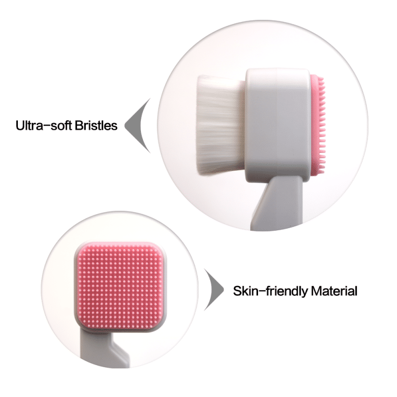 Hot sale face cleaner brush deep cleansing skin care Facial Brush silicone face cleaner brush (3)