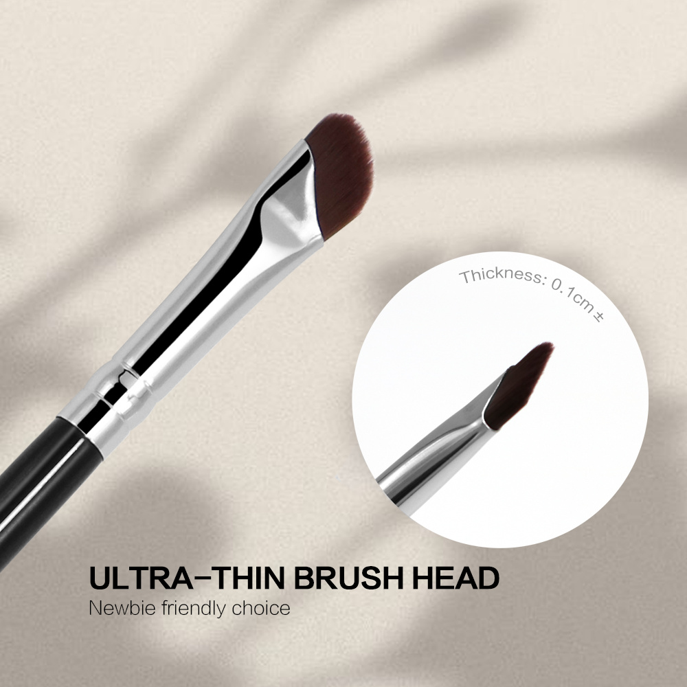 Factory wholesale brush private label single mini flat eyeshadow brush concealer makeup brush (4)