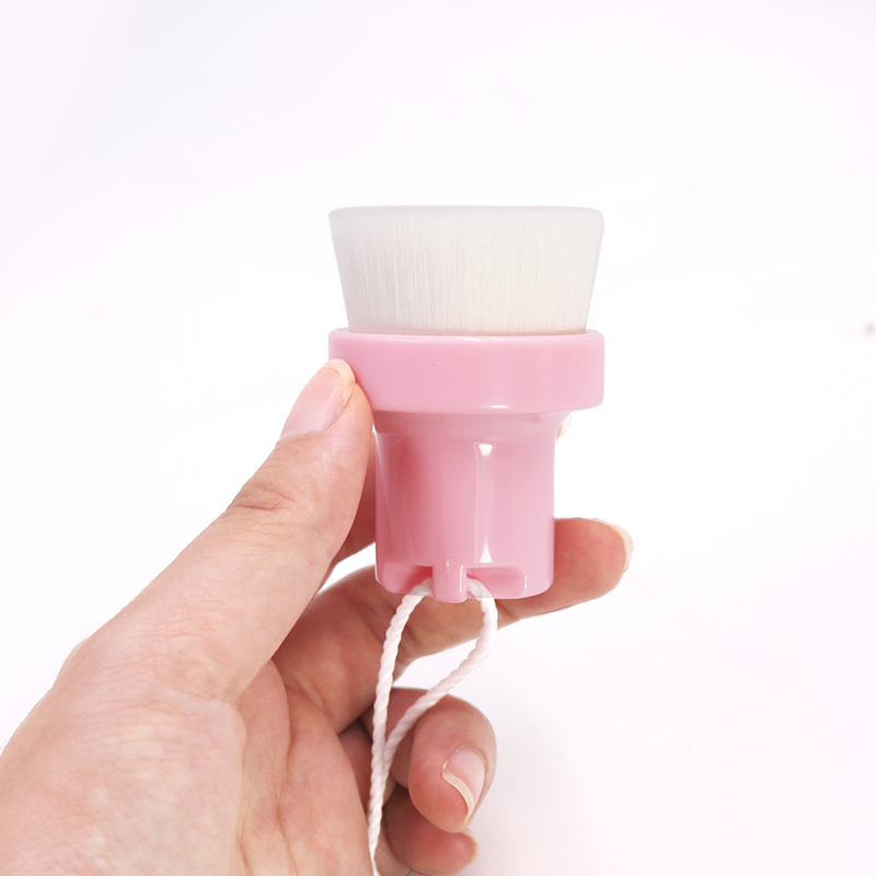 Newest Hot Sale Manual Soft Fiber Facial Cleaning Skin Care Brush Custom brush (4)